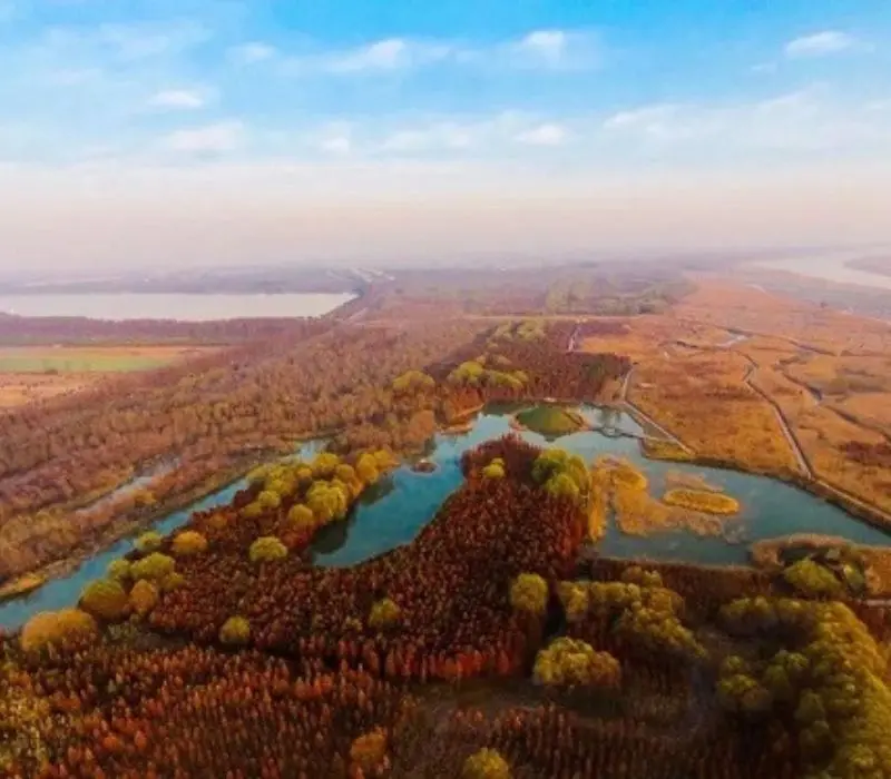 china red wetlands